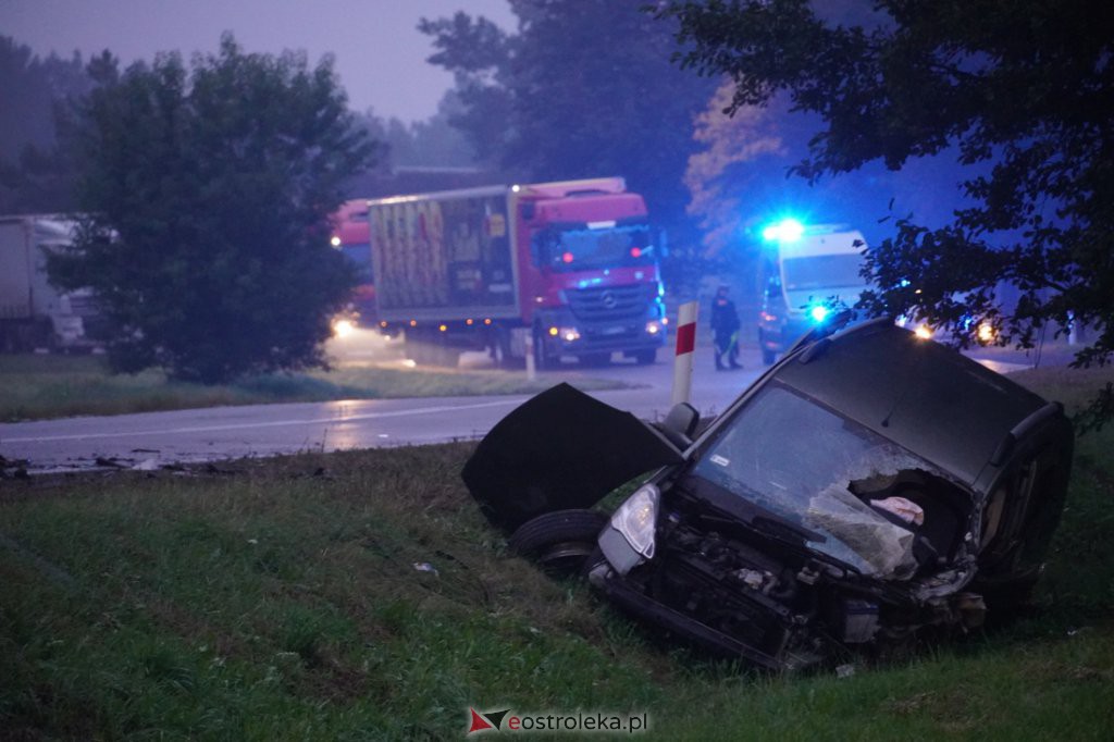 Wypadek w Wachu, gm. Kadzidło [16.09.2021] - zdjęcie #42 - eOstroleka.pl