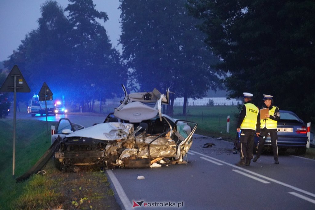 Wypadek w Wachu, gm. Kadzidło [16.09.2021] - zdjęcie #43 - eOstroleka.pl