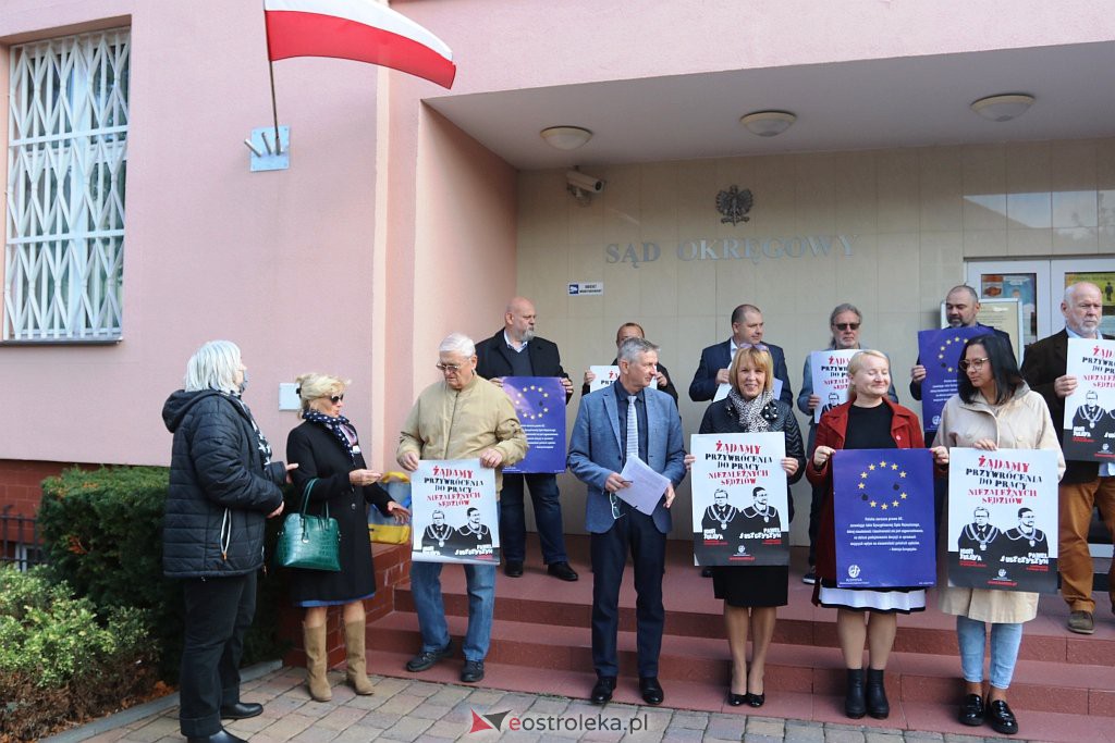 Protest sędziów w Ostrołęce [21.09.2021] - zdjęcie #3 - eOstroleka.pl