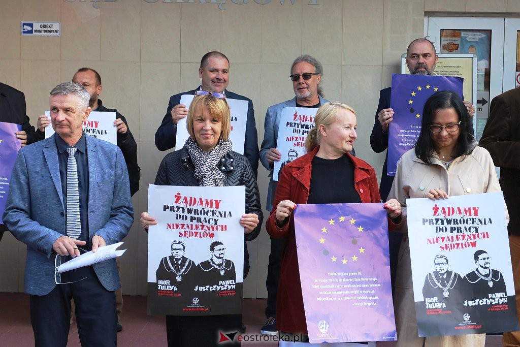Protest sędziów w Ostrołęce [21.09.2021] - zdjęcie #5 - eOstroleka.pl