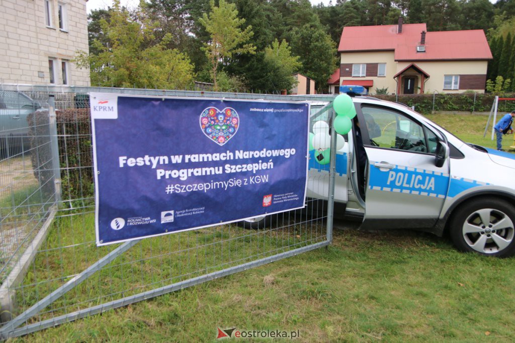 Festyn rodzinny #SzczepimySię z KGW w Teodorowie [25.09.2021] - zdjęcie #2 - eOstroleka.pl