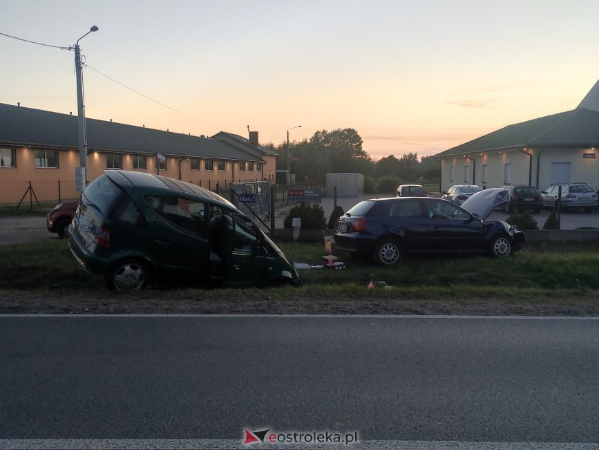 Wypadek w Antoniach. Poszkodowana została jedna osoba [27.09.2021] - zdjęcie #1 - eOstroleka.pl