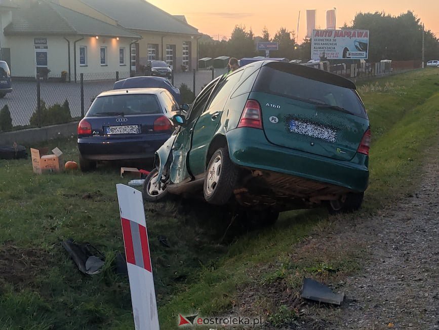 Wypadek w Antoniach. Poszkodowana została jedna osoba [27.09.2021] - zdjęcie #6 - eOstroleka.pl