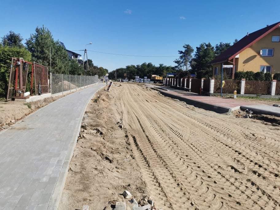 Przebudowa ulicy Polnej w Laskowcu - zdjęcie #1 - eOstroleka.pl