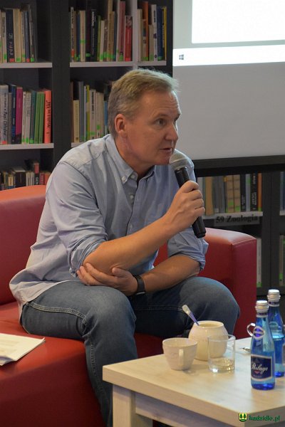 Marek Zagańczyk gościł w Kadzidle [07.10.2021] - zdjęcie #12 - eOstroleka.pl