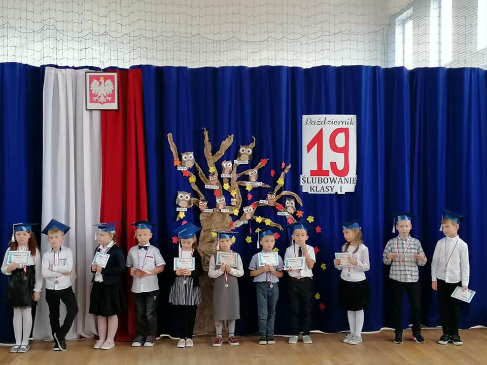 Ślubowanie klasy I w szkole podstawowej w miejscowości Surowe - zdjęcie #6 - eOstroleka.pl