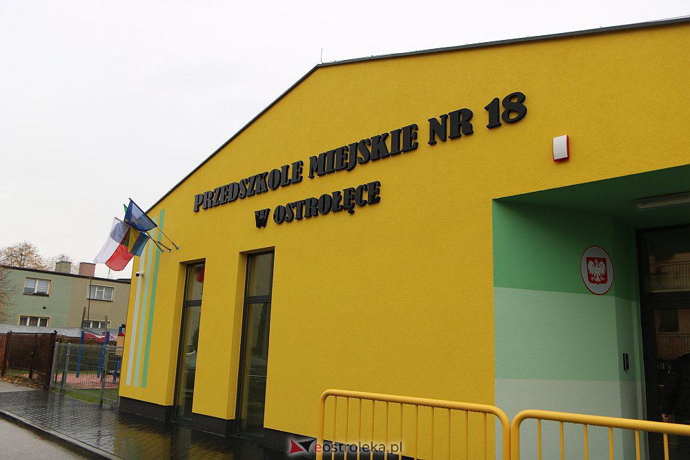 Oficjalny odbiór rozbudowanego Przedszkola Miejskiego nr 18 [21.10.2021] - zdjęcie #3 - eOstroleka.pl