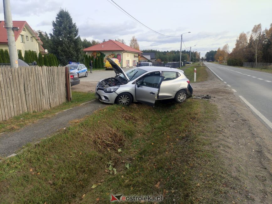 Wypadek w Antoniach na DK-53 [24.10.2021] - zdjęcie #6 - eOstroleka.pl