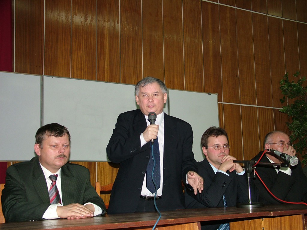Wizyta Jarosława Kaczyńskiego w Ostrołęce - zdjęcie #16 - eOstroleka.pl