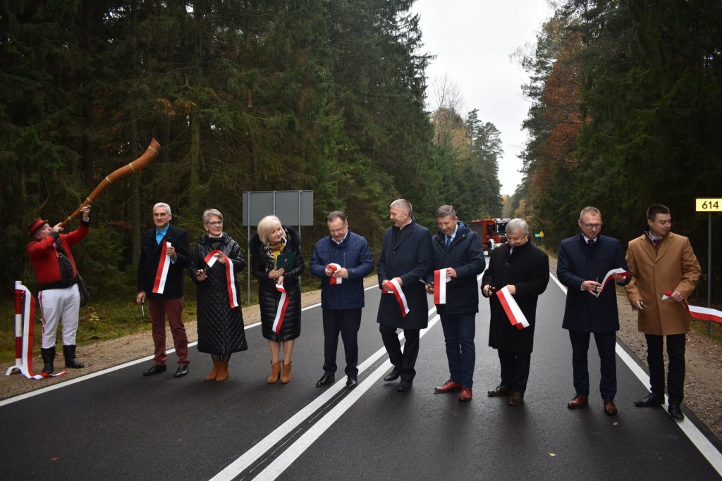 Oficjalne otwarcie drogi Czarnia-Myszyniec - zdjęcie #1 - eOstroleka.pl
