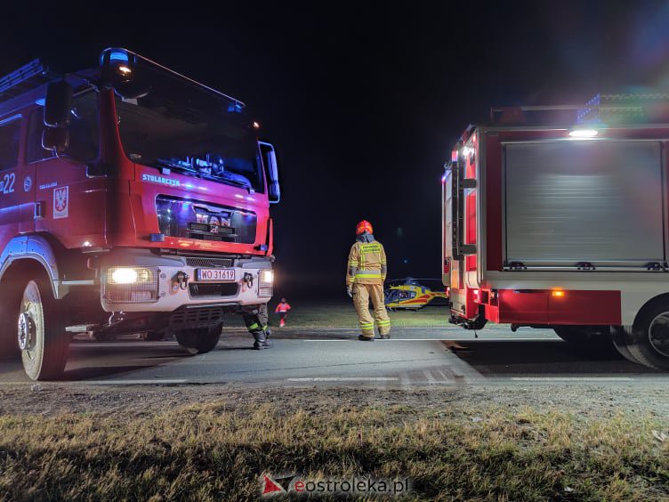 Wypadek w Zabrodziu [30.10.2021] - zdjęcie #23 - eOstroleka.pl