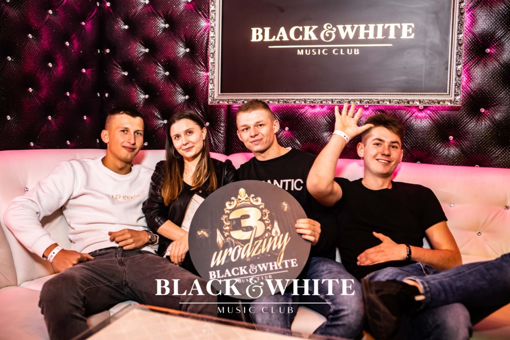 Club Black&White świętował swoje trzecie urodziny [23.10.2021] - zdjęcie #17 - eOstroleka.pl