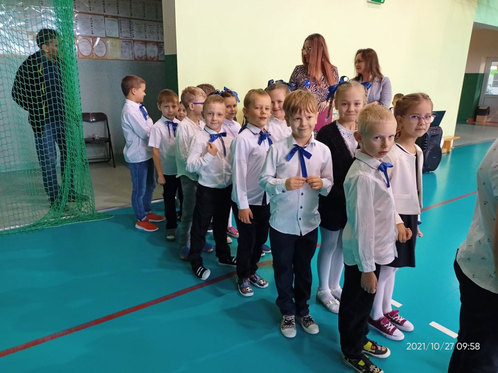 Pasowanie na ucznia w Szkole Podstawowej w Dylewie [27.10.2021] - zdjęcie #4 - eOstroleka.pl