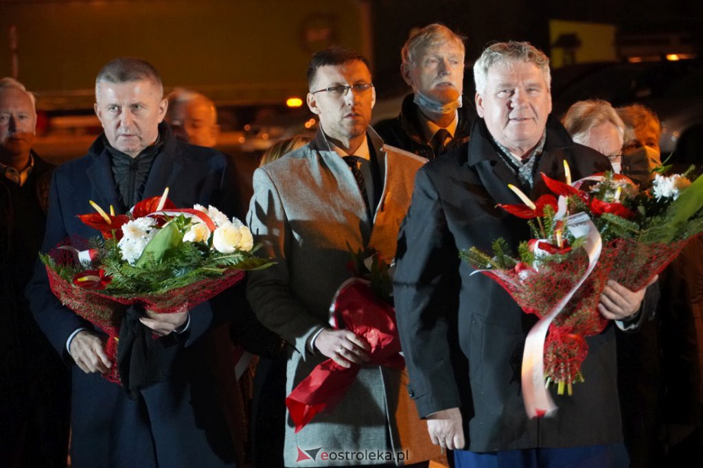 Patriotyczne uroczystości w parafii pw. Św. Franciszka z Asyżu [05.11.2021] - zdjęcie #8 - eOstroleka.pl