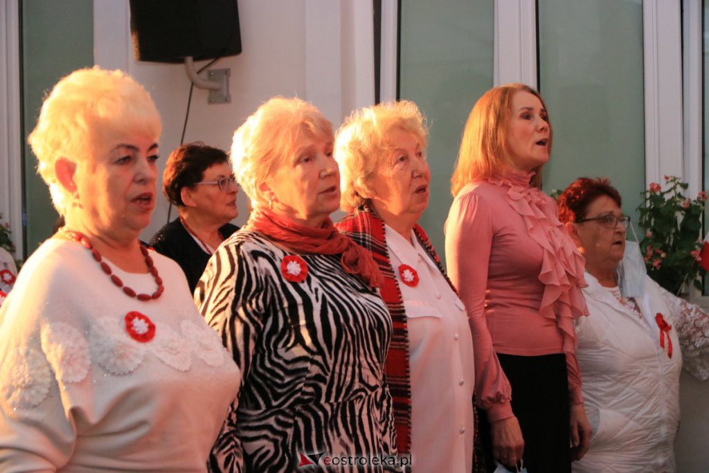 Wspólne śpiewanie pieśni patriotycznych w Muzeum Żołnierzy Wyklętych [11.11.2021] - zdjęcie #12 - eOstroleka.pl