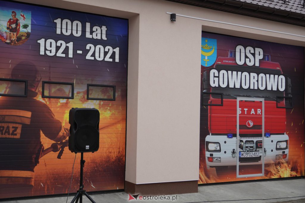 100-lat Ochotniczej Straży Pożarnej w Goworowie [14.11.2021] - zdjęcie #2 - eOstroleka.pl