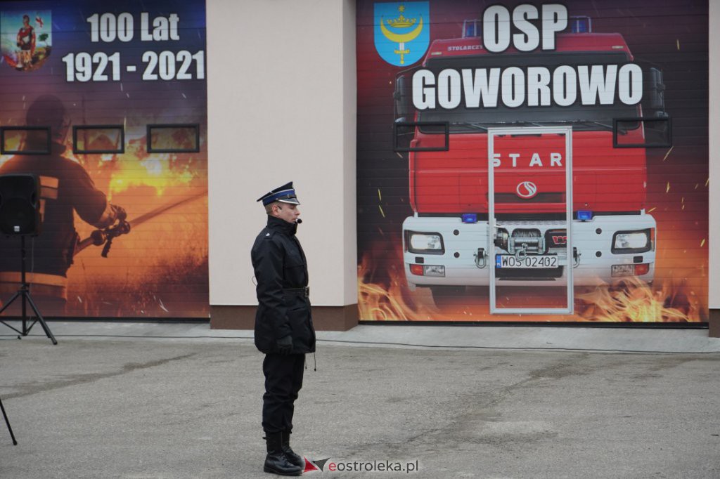 100-lat Ochotniczej Straży Pożarnej w Goworowie [14.11.2021] - zdjęcie #48 - eOstroleka.pl