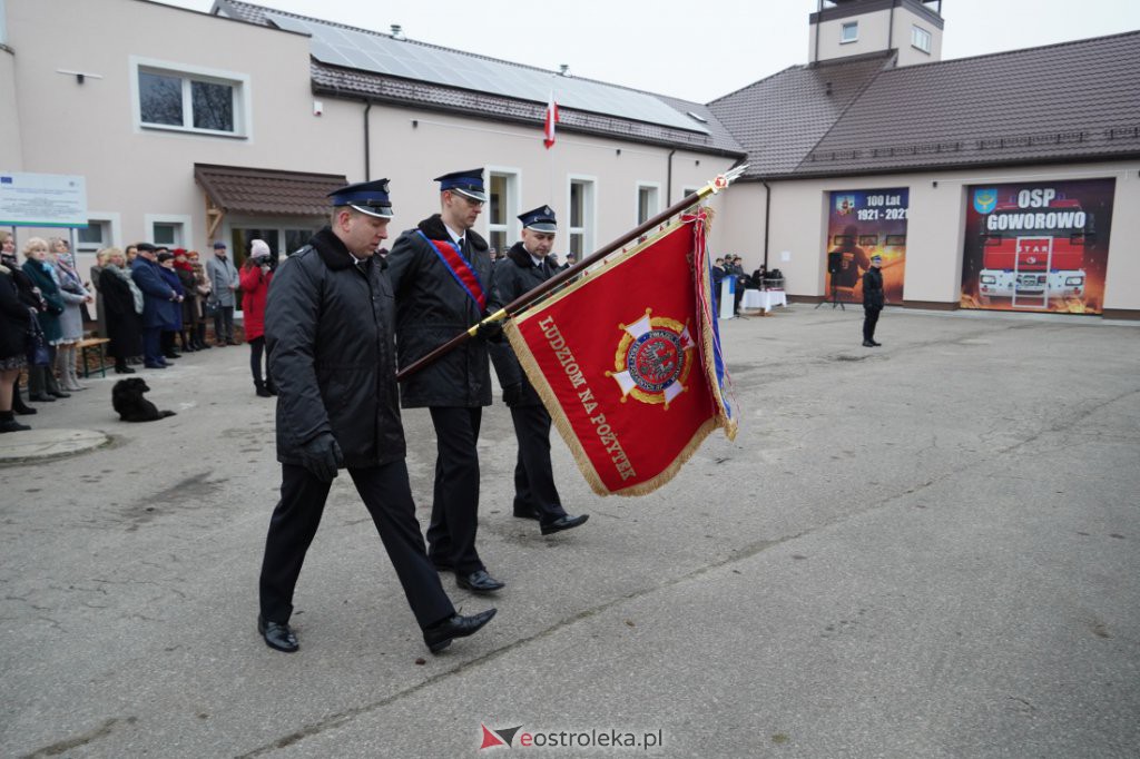 100-lat Ochotniczej Straży Pożarnej w Goworowie [14.11.2021] - zdjęcie #97 - eOstroleka.pl