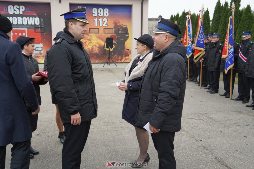 100-lat Ochotniczej Straży Pożarnej w Goworowie [14.11.2021] - zdjęcie #47 - eOstroleka.pl