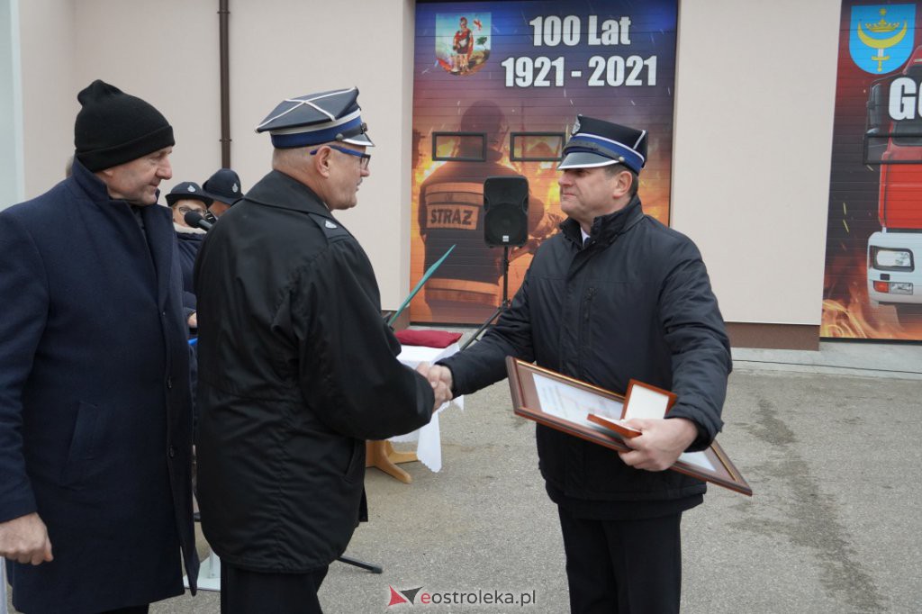 100-lat Ochotniczej Straży Pożarnej w Goworowie [14.11.2021] - zdjęcie #116 - eOstroleka.pl