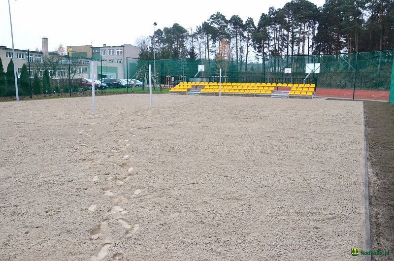 W Kadzidle powstało boisko do siatkówki plażowej [18.11.2021] - zdjęcie #2 - eOstroleka.pl
