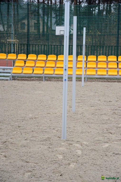 W Kadzidle powstało boisko do siatkówki plażowej [18.11.2021] - zdjęcie #2 - eOstroleka.pl