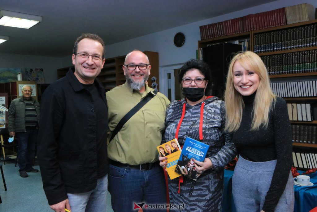 Robert Górski i Monika Sobień-Górska w Ostrołęce [18.11.2021] - zdjęcie #2 - eOstroleka.pl