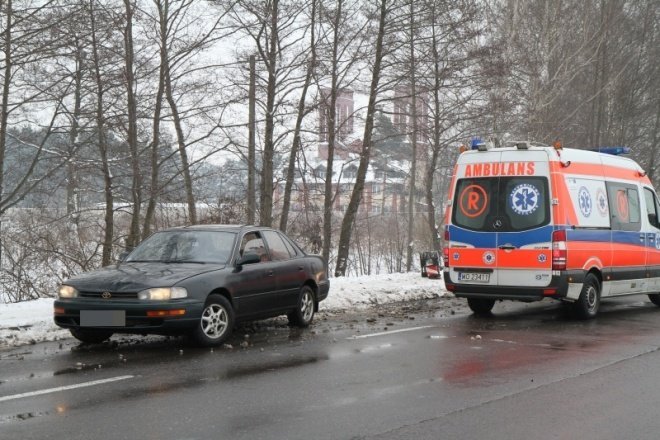Wypadek goworowska(26-01-2011) - zdjęcie #5 - eOstroleka.pl