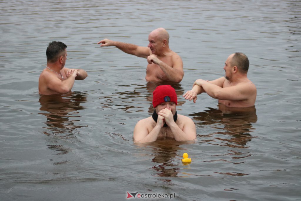 Morsy z Ostrołęki po kolejnej kąpieli w chłodnej rzece [21.11.2021] - zdjęcie #3 - eOstroleka.pl