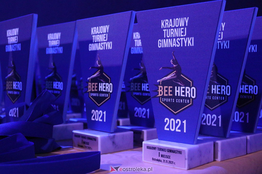 Krajowy Turniej Gimnastyki w Bee Hero [21.11.2021] - zdjęcie #37 - eOstroleka.pl