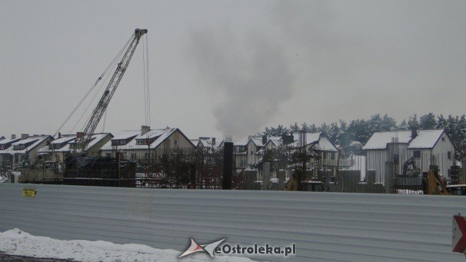 Plac  budowy nowej komendy (26-01-2011) - zdjęcie #1 - eOstroleka.pl
