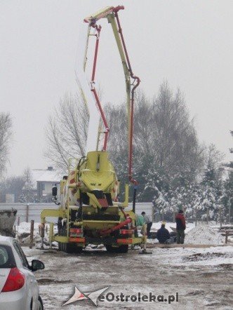 Plac  budowy nowej komendy (26-01-2011) - zdjęcie #30 - eOstroleka.pl