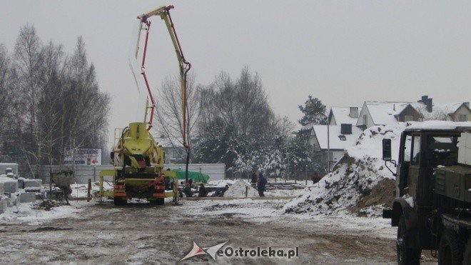 Plac  budowy nowej komendy (26-01-2011) - zdjęcie #5 - eOstroleka.pl
