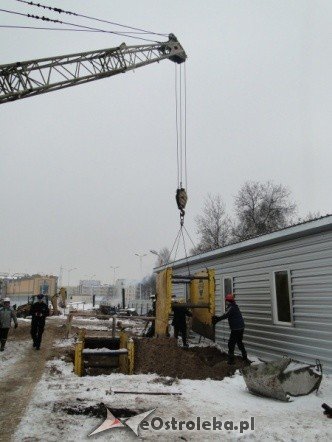 Plac  budowy nowej komendy (26-01-2011) - zdjęcie #11 - eOstroleka.pl