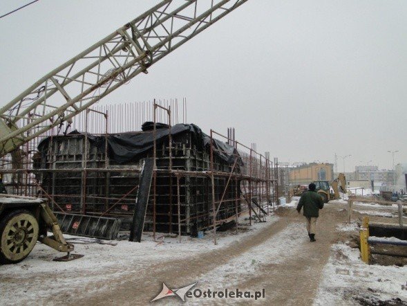Plac  budowy nowej komendy (26-01-2011) - zdjęcie #12 - eOstroleka.pl
