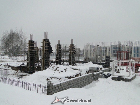 Plac  budowy nowej komendy (26-01-2011) - zdjęcie #13 - eOstroleka.pl