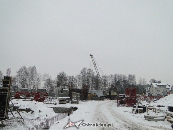 Plac  budowy nowej komendy (26-01-2011) - zdjęcie #20 - eOstroleka.pl