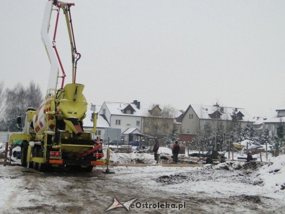Plac  budowy nowej komendy (26-01-2011) - zdjęcie #25 - eOstroleka.pl