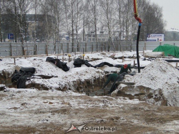 Plac  budowy nowej komendy (26-01-2011) - zdjęcie #29 - eOstroleka.pl