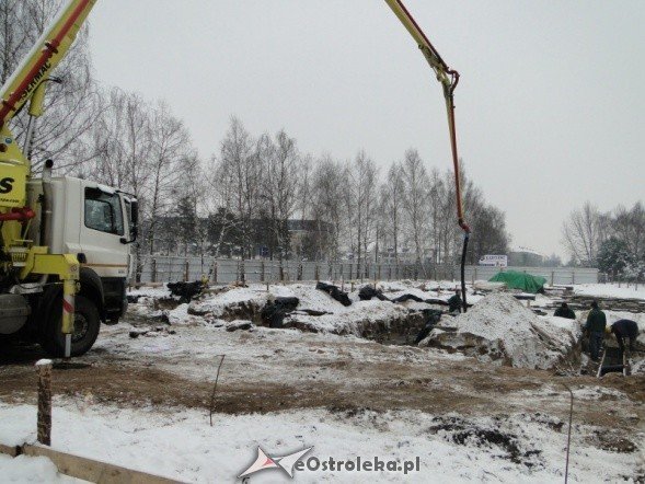 Plac  budowy nowej komendy (26-01-2011) - zdjęcie #31 - eOstroleka.pl