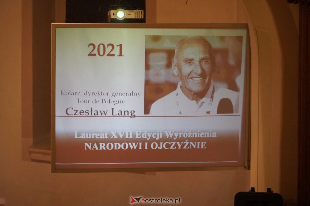 Czesław Lang odebrał w Ostrołęce wyróżnienie Narodowi i Ojczyźnie [ZDJĘCIA] - zdjęcie #30 - eOstroleka.pl