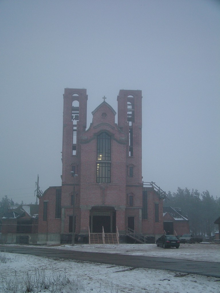 Kościół pw. św. Franciszka z Asyżu w budowie - zdjęcie #1 - eOstroleka.pl