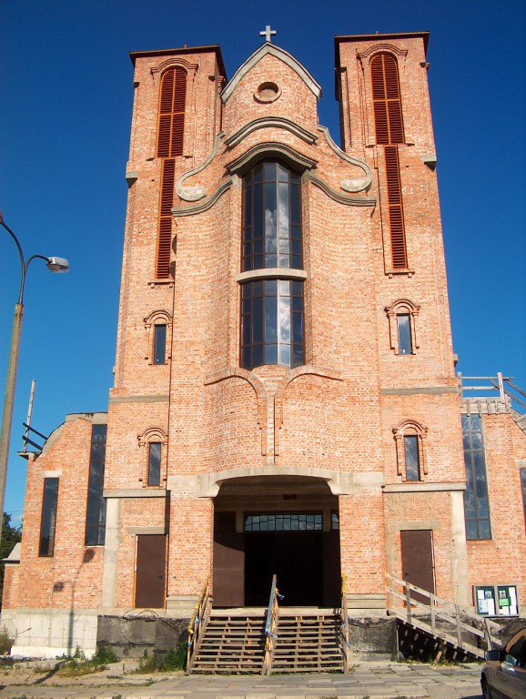 Kościół pw. św. Franciszka z Asyżu w budowie - zdjęcie #7 - eOstroleka.pl