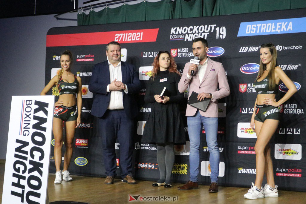 Knockout Boxing Night 19. Ceremonia ważenia [26.11.2021] - zdjęcie #3 - eOstroleka.pl