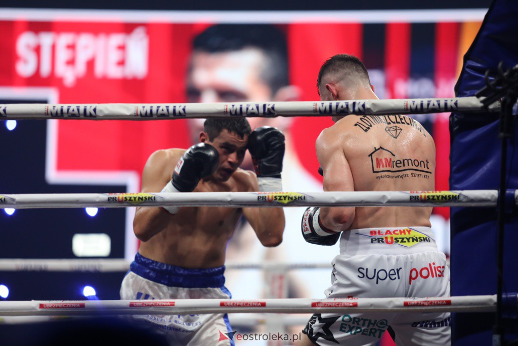 Knockout Boxing Night 19 w Ostrołęce [27.11.2021] - zdjęcie #137 - eOstroleka.pl