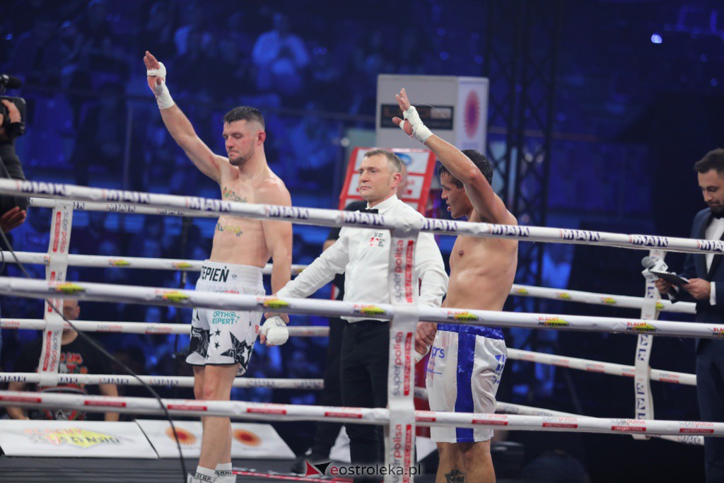 Knockout Boxing Night 19 w Ostrołęce [27.11.2021] - zdjęcie #131 - eOstroleka.pl