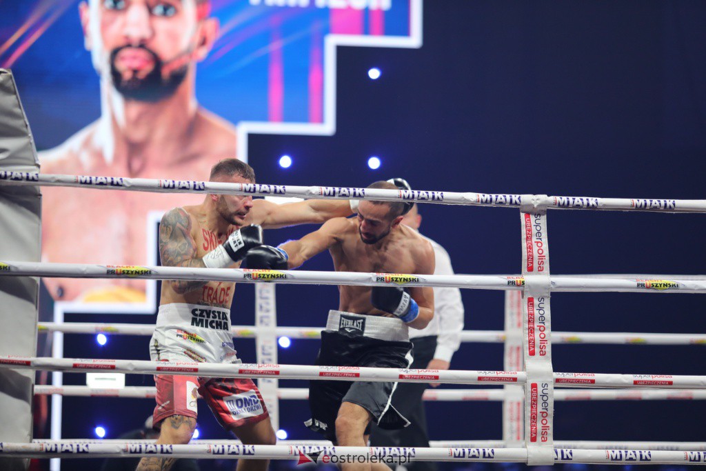 Knockout Boxing Night 19 w Ostrołęce [27.11.2021] - zdjęcie #115 - eOstroleka.pl