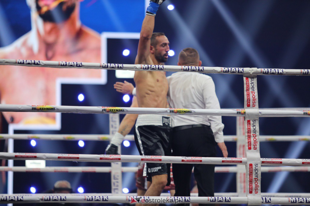 Knockout Boxing Night 19 w Ostrołęce [27.11.2021] - zdjęcie #113 - eOstroleka.pl