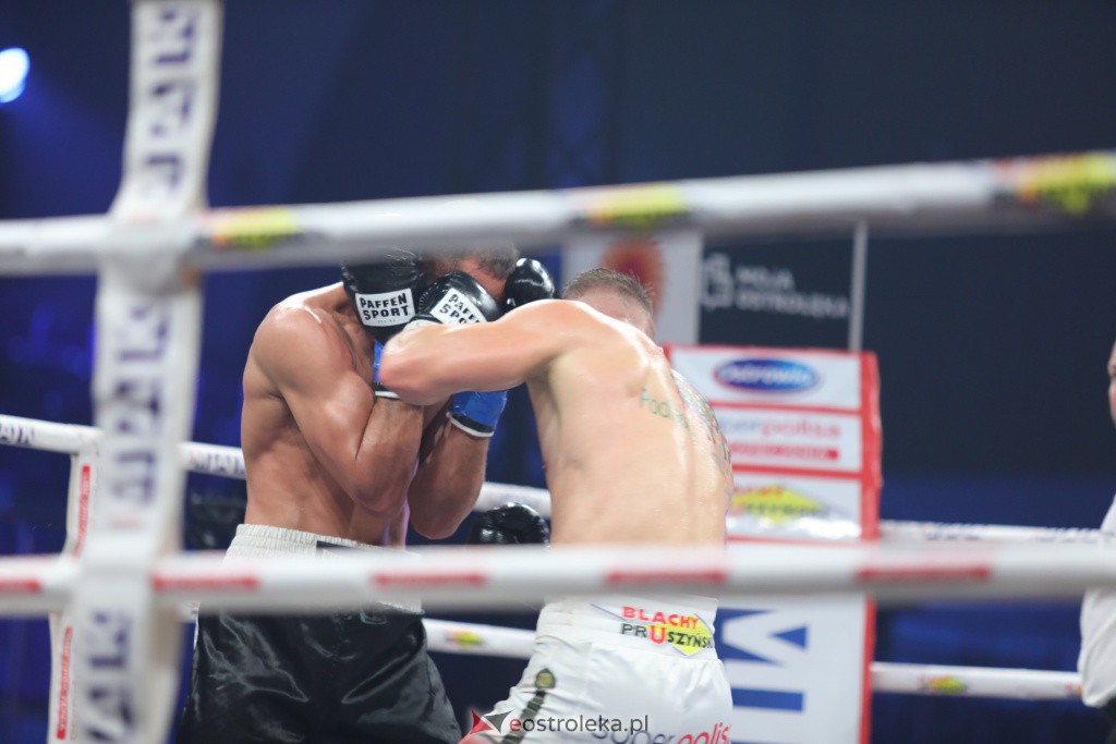 Knockout Boxing Night 19 w Ostrołęce [27.11.2021] - zdjęcie #86 - eOstroleka.pl