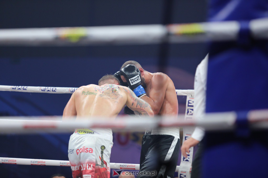 Knockout Boxing Night 19 w Ostrołęce [27.11.2021] - zdjęcie #85 - eOstroleka.pl
